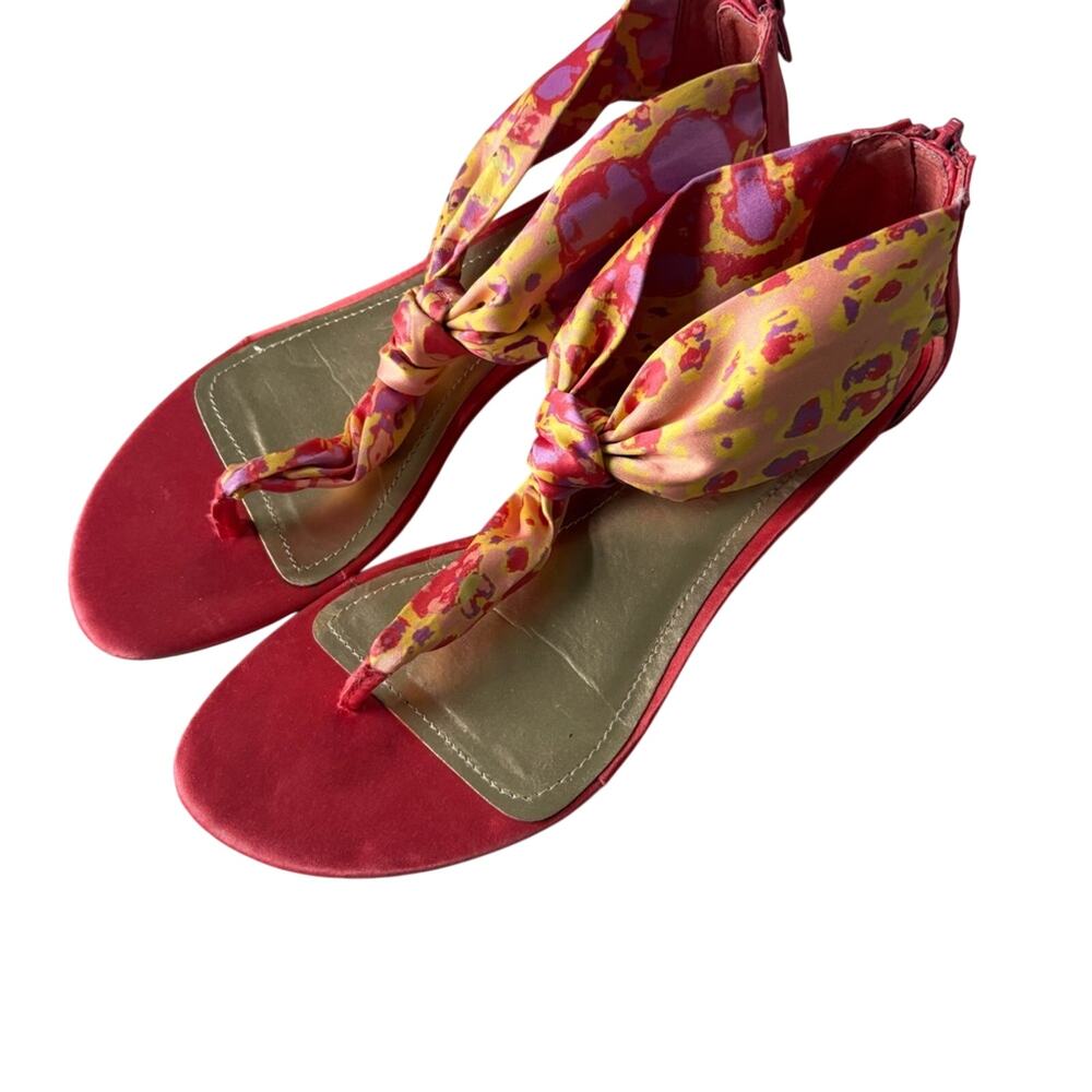 NWOT Jennifer Lopez Scarf Knot Sandals size 7